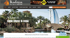 Desktop Screenshot of dhowcruiseindubai.com